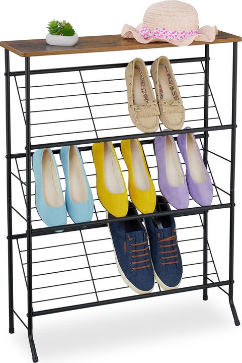 Produktbild Relaxdays Schuhregal (70 x 23.50 x 89.50 cm)