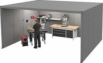 Immagine prodotto kaiserkraft Parete mobile fonoassorbente