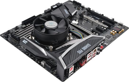 Actual product image Silverstone Nitrogon NT08-115X-V2 CPU Cooler, PWM (48 mm)