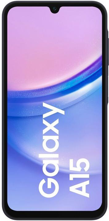 Produktbild Samsung Galaxy A15 (128 GB, Blue, Black, 6.50", Hybrid Dual SIM, 50 Mpx, 4G)