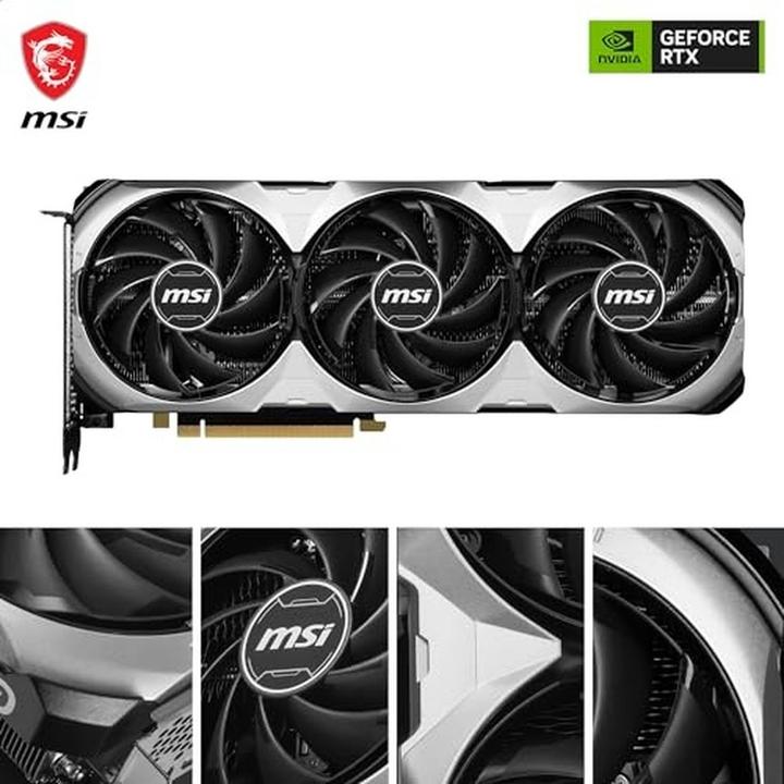 Actual product image MSI RTX 4070Ti SUPER 16G VENTUS 3X OC (16 GB)
