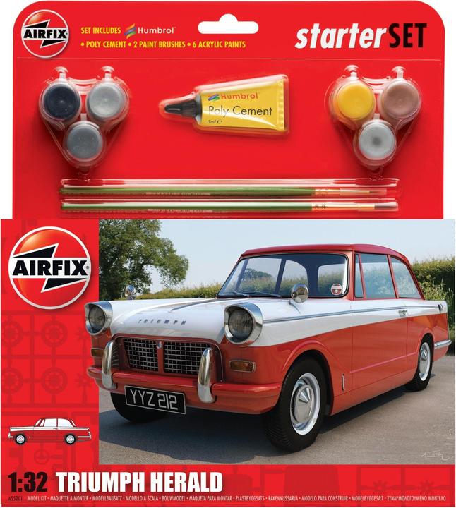 Immagine prodotto Airfix Kit Triumph Herald Starter Set 1:32