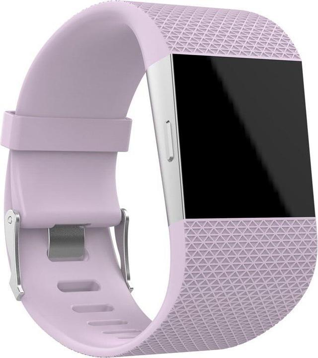 Produktbild JTI Armband kompatibel mit Fitbit Surge, Hellviolett - L (Silikon)