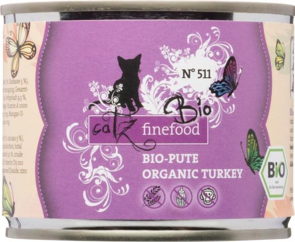 Image du produit Catz Finefood Bio No.511 dinde (Adulte, 6 pcs, 200 g)