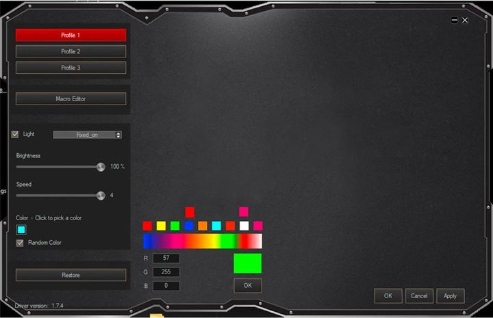 Actual product image Hama uRage Keyboard Keyboard "Exodus 700 Semi-Mechanical" (DE, Cable)