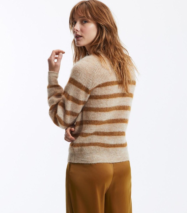 Immagine prodotto La Redoute Collections Streifenpullover Signature ARISTIDE mit Alpakawolle (38)
