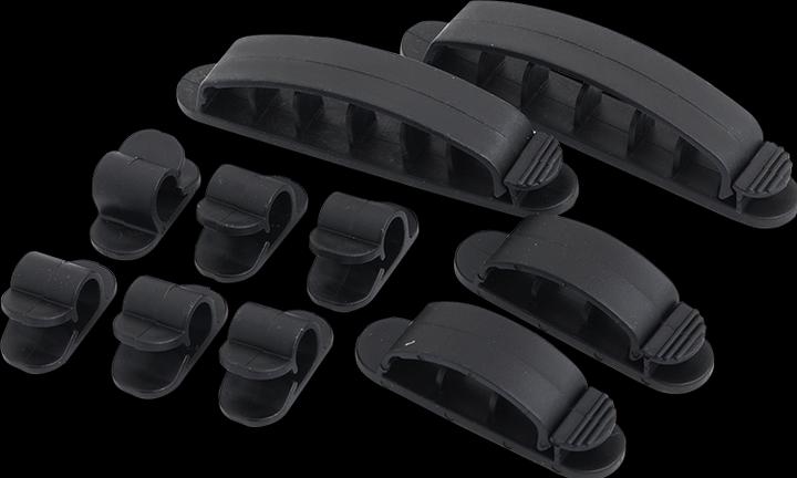 Immagine prodotto LogiLink Set di fissaggio dei cavi (Fascette in velcro, 13.20 mm, 10 pz.)