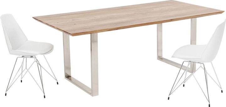 Actual product image Kare Design Table Symphony Chrome 200x100cm (200 x 100 cm)