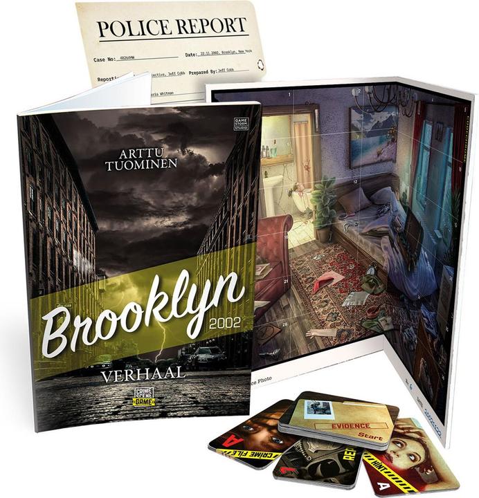 Image du produit Tactic Scène de crime Brooklyn NL Jeu de société (Néerlandais)