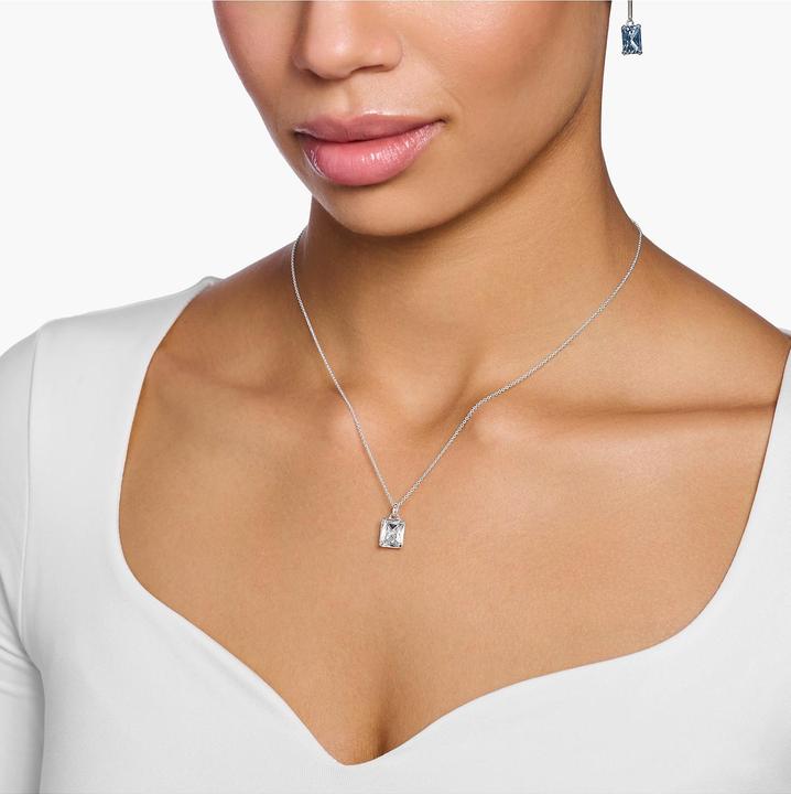 Immagine prodotto Thomas Sabo Catena di pietre bianche (Argento 925, 40 - 45 cm)