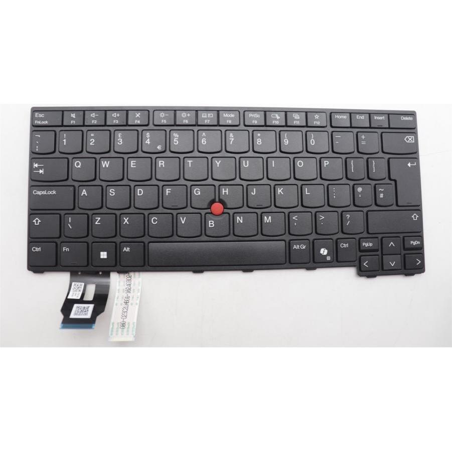 Lenovo NB KYB 4C4TT50N-BK-CHY-UKE, Notebook Ersatzteile, Schwarz, Mehrfarbig
