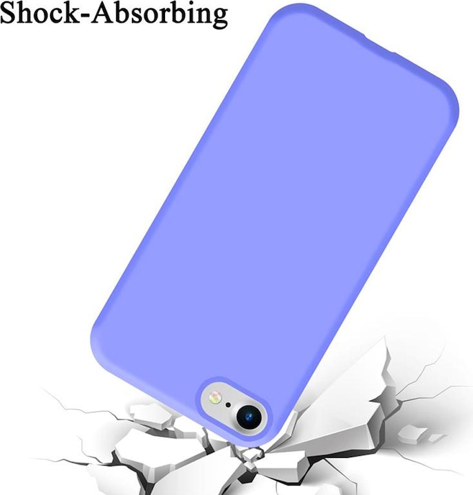 Productafbeelding Cadorabo TPU Liquid Silicone Case Cover (Apple iPhone 7, Apple iPhone SE (2e generatie))
