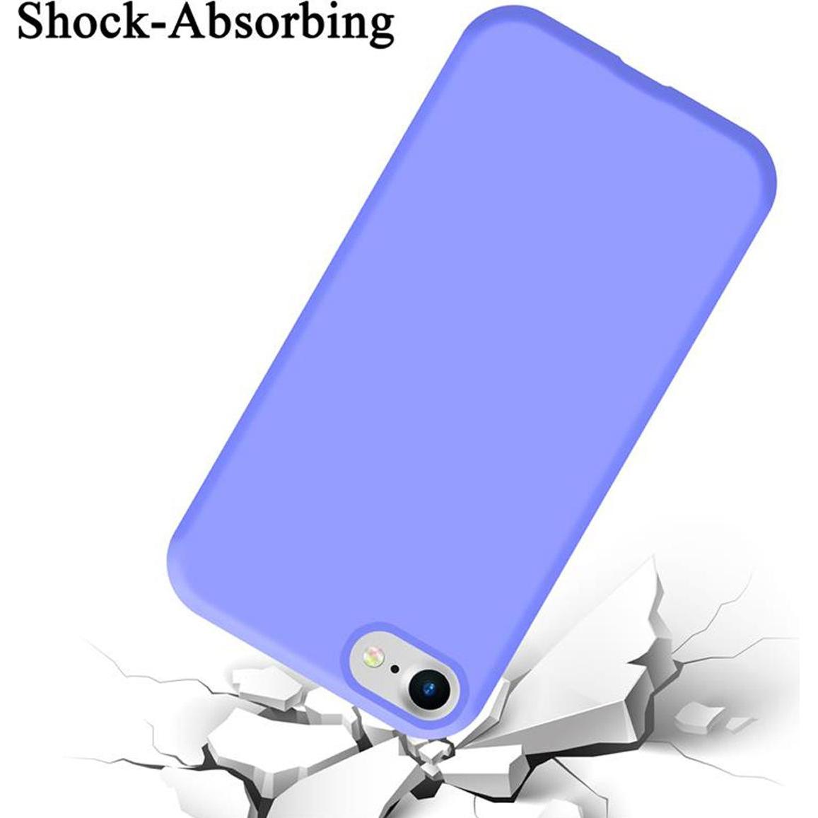Thumbnail - Cadorabo TPU Liquid Silicone Case Cover (Apple iPhone SE (2nd Gen), Apple iPhone 7), Smartphone Hülle, Rosa