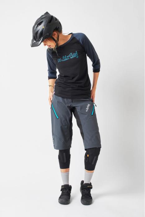 Image du produit dirtlej Trailscout Waterproof Shorts Ladies, bleu/turquoise, XS (XS)