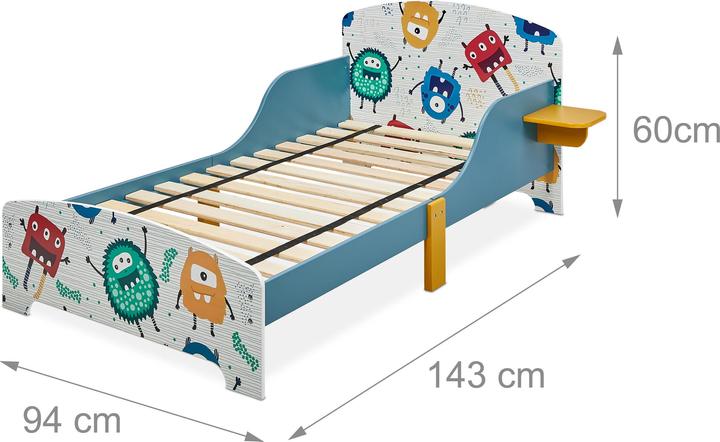 Produktbild Relaxdays Einzelbett (70 x 140 cm)