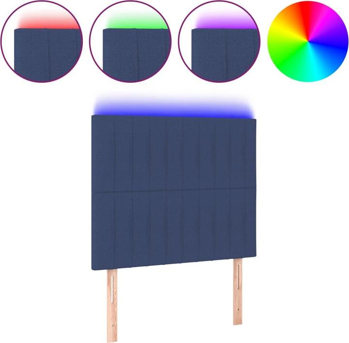 Image du produit vidaXL LED Kopfteil (80 x 5 x 128 cm)