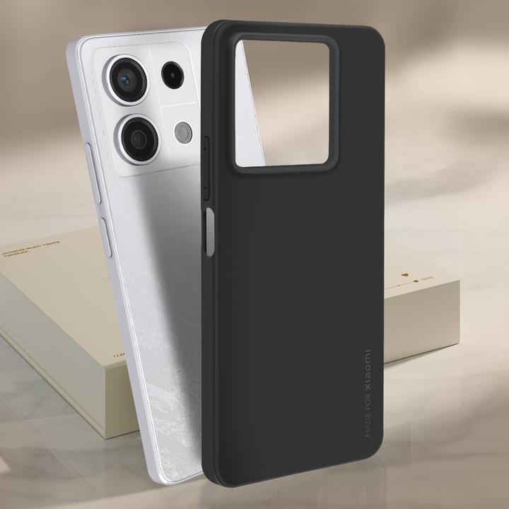 Actual product image Xiaomi Made for TPU Cover for Redmi Note 13 5G - black (Xiaomi Redmi Note 13 5G)
