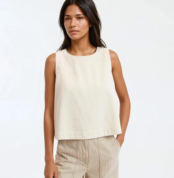 Immagine prodotto La Redoute Collections Ärmelloses Top aus Denim (M)