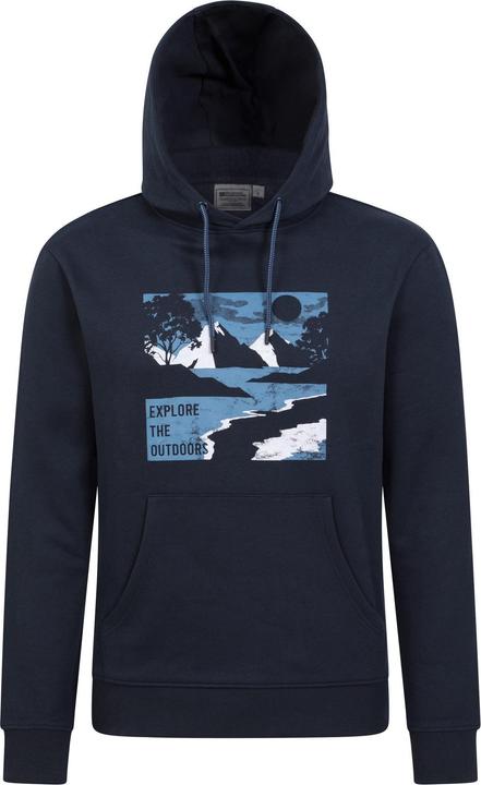 Immagine prodotto Mountain Warehouse Explore The Outdoors Felpa con Cappuccio Uomo (L)