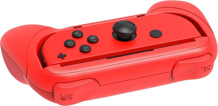 Actual product image iPega SW087 Grip for JoyCon Controllers 2pcs Blue/Red (Damaged Package) (Switch)