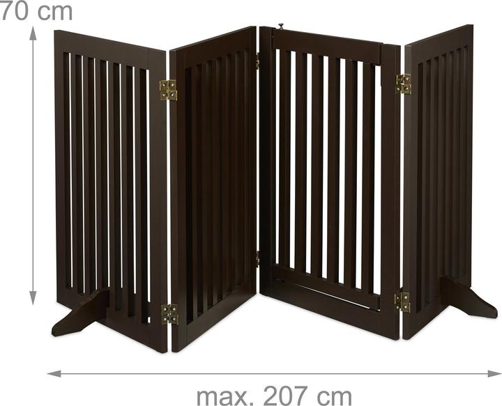 Actual product image Relaxdays Safety gate (207 cm)