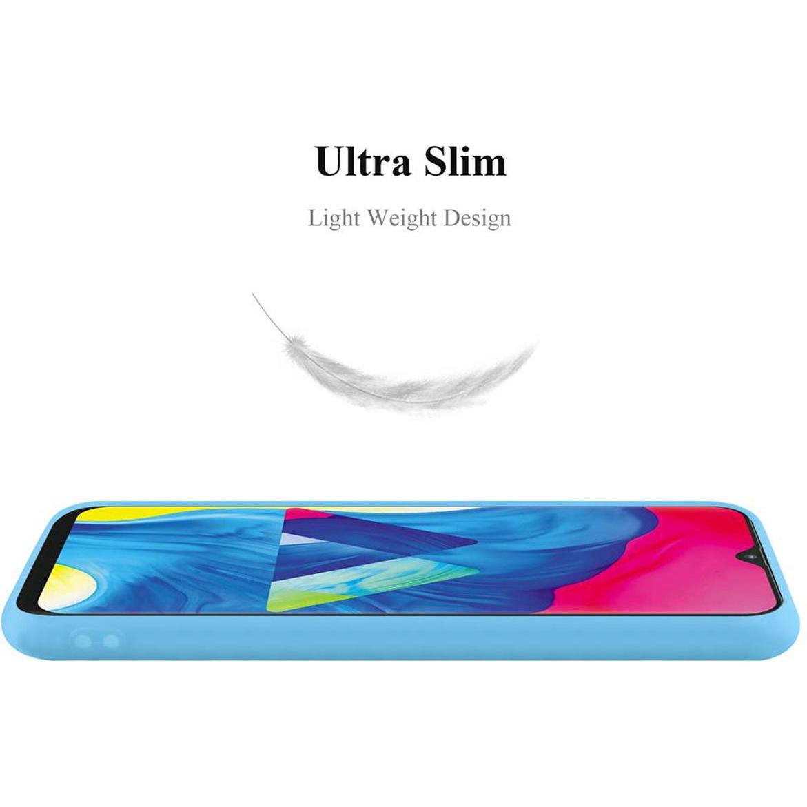 Thumbnail - Cadorabo TPU Candy Cover (Samsung Galaxy M10), Smartphone Hülle, Blau