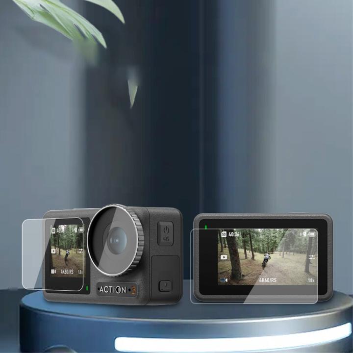 Produktbild Ueli Express 8 in 1 DJI Osmo Action Display und Linsen Panzerglas mit Objektivschutz