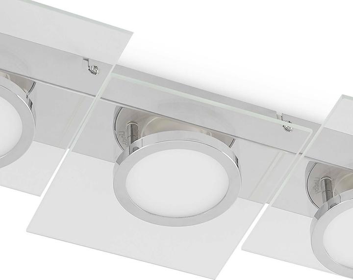 Actual product image Lindby Imiria LED ceiling light, three-flame (400 lm, GU10)