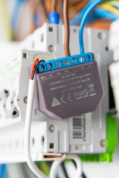 Image du produit Shelly Compteur d'énergie WiFi EM (Actionneur analogique)