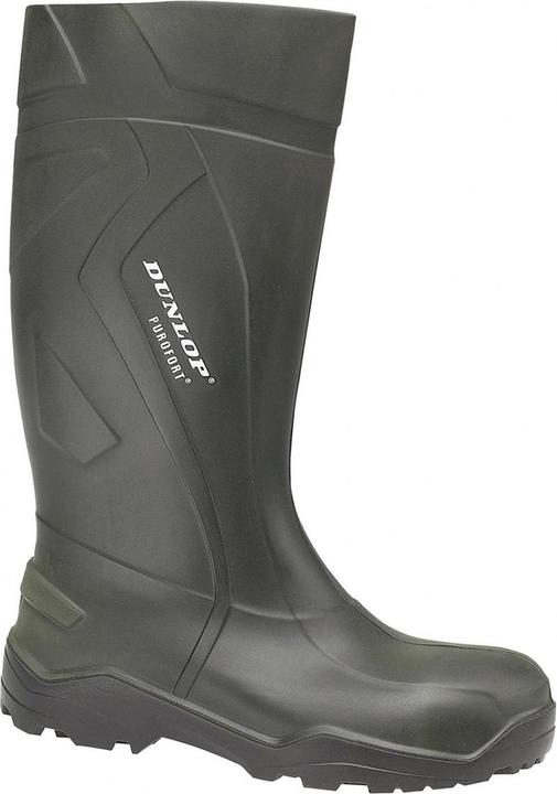 Dunlop botte de travail Purofort+ non sécurisée vert taille 43 D76008430 (43)