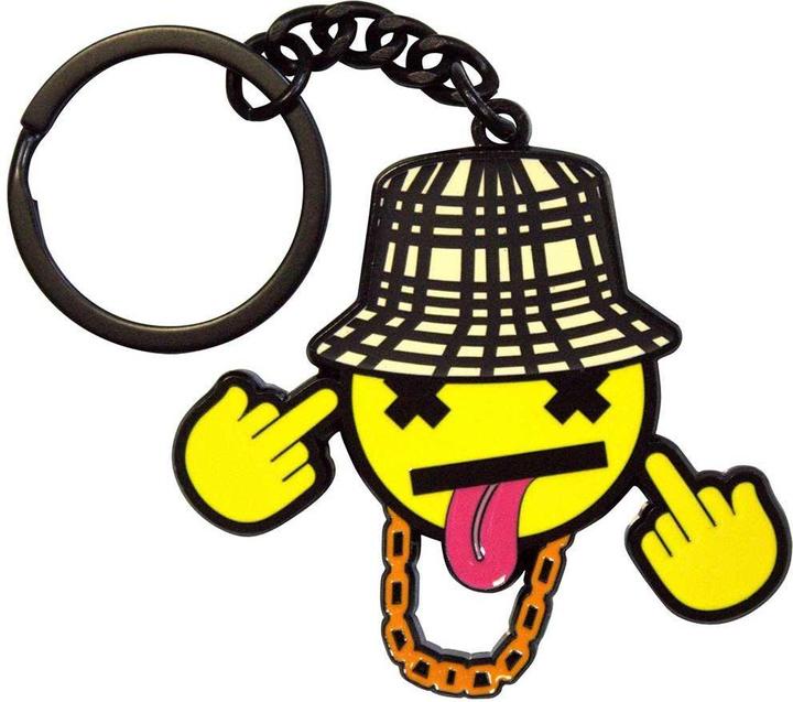 Actual product image Bad Boy Chiller Crew Disrespectful Emoji Keyring