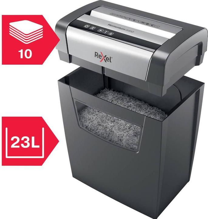 Actual product image Rexel Momentum X410 (Particle cut)