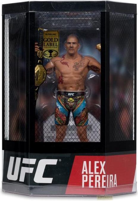 Actual product image McFarlane UFC Posed PVC Statue Alex Pereira 18 cm