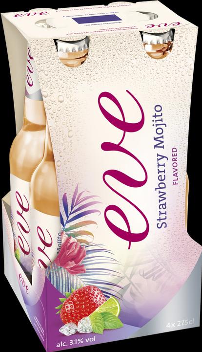 Actual product image Eve Strawberry Mojito (4 x 27.5 cl)
