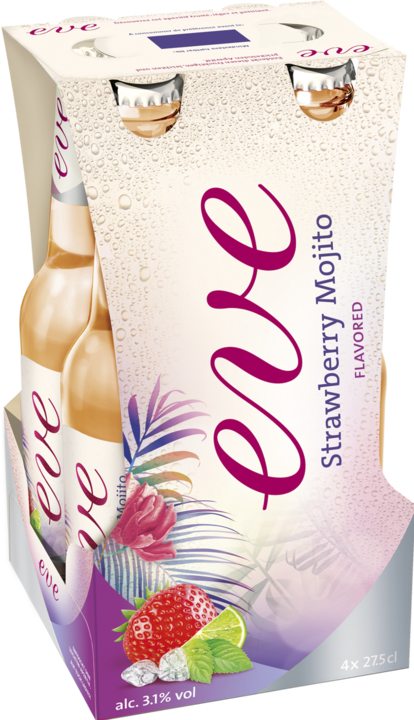 Actual product image Eve Strawberry Mojito (4 x 27.5 cl)