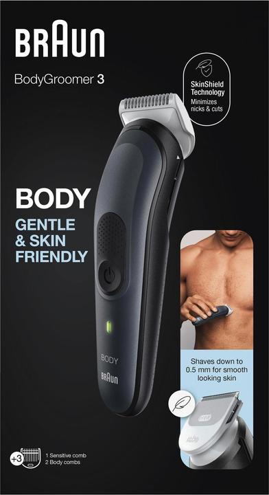 Actual product image Braun Bodygroomer Series 3 (BG3340)