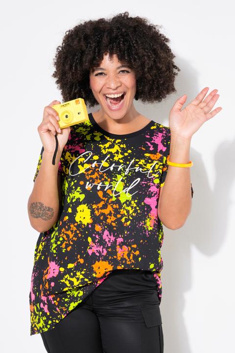 Image du produit Angel of Style T-Shirt, A-Linie, Farbspritzer, Colorful World (44)