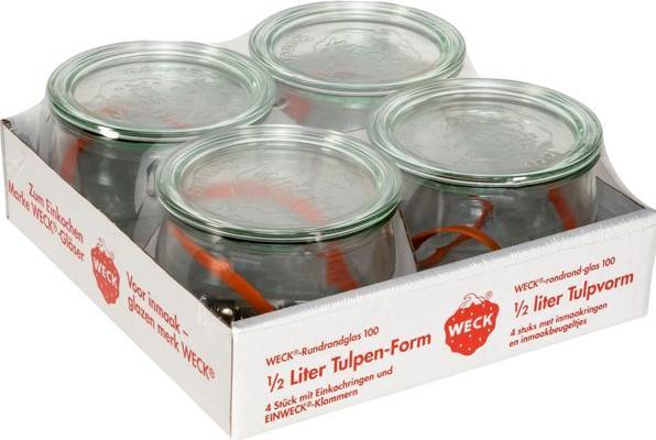Produktbild Weck Tulpenform (4 Stk., 0.50 l)