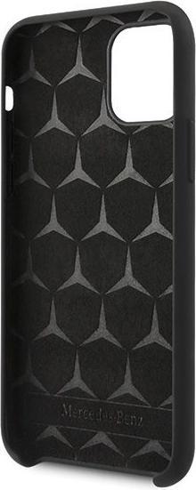 Actual product image Mercedes-Benz Silicone Line - Apple iPhone 12 mini 5.4 - Black - Hard Cover - Original (Apple iPhone 12 mini)