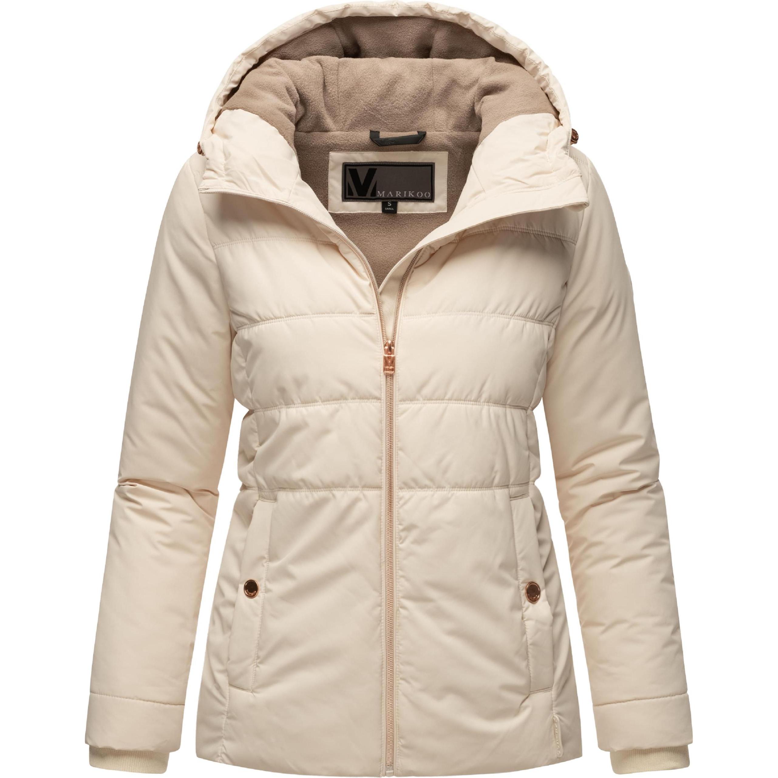 Marikoo, Damen, Jacke, Alemee 16 (3XL), Beige, 3XL