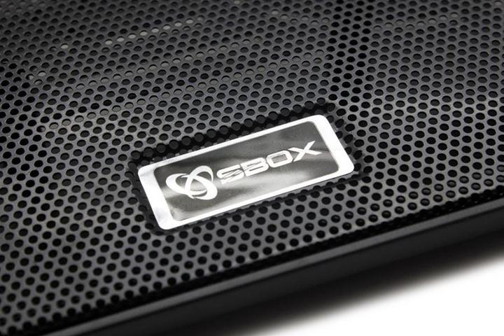 Actual product image Sbox CP-101 Cooling Pad For 15.6 Laptops