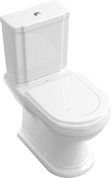 Villeroy & Boch Sedile per WC Hommage 8809S1 bianco con meccanismo di chiusura morbida