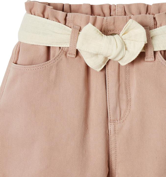 Actual product image Vertbaudet Mädchen Paperbag-Shorts mit Stoffgürtel (146)