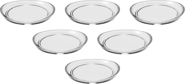 Produktbild Leonardo Unterteller Loop 6 Stück, Transparent (6 x, Glasuntersetzer)