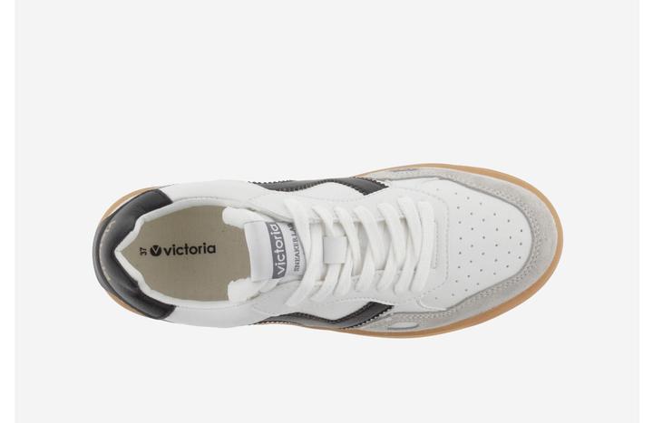 Actual product image Victoria leather-effect trainers seul (39)