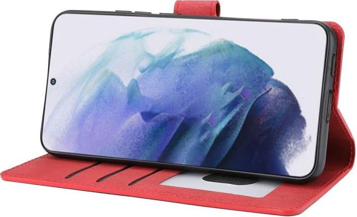 Produktbild Cover-Discount Galaxy S23 - Leder Etui Hülle rot (Samsung Galaxy S23)