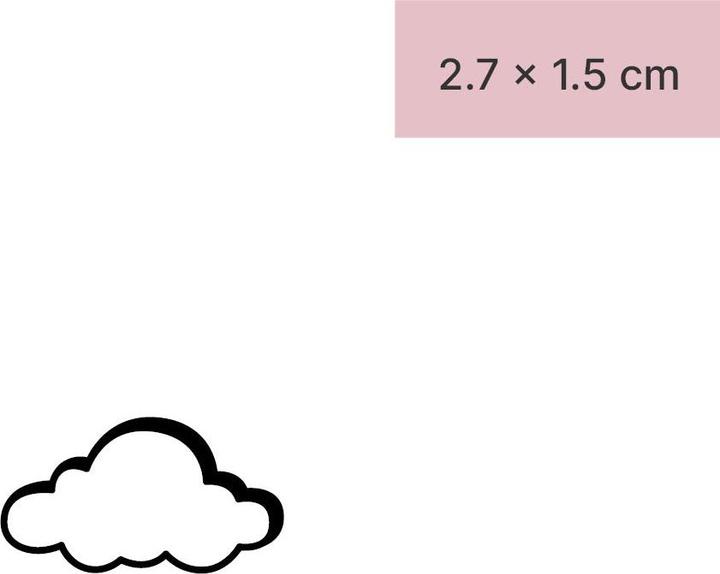 Immagine prodotto minink Tatuaggio temporaneo - Nuvola