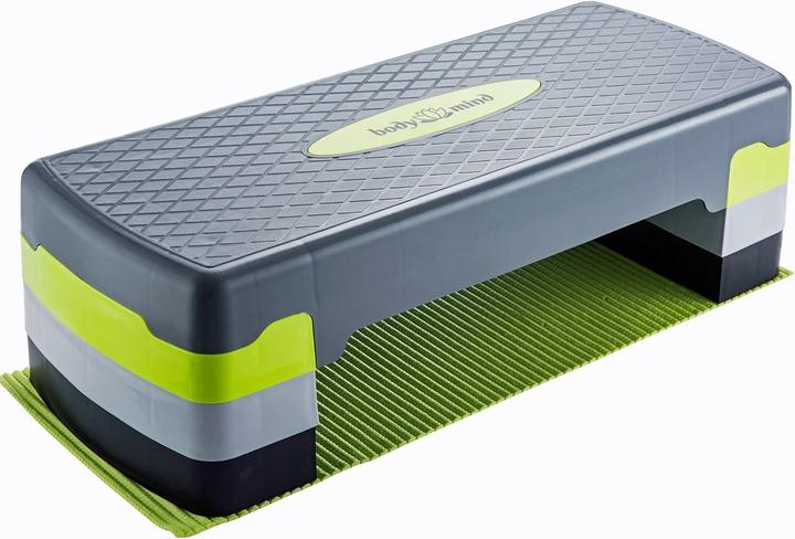 Produktbild Body & Mind Elite Board - Aerobic Steppbrett mit Anti-Rutsch-Matte