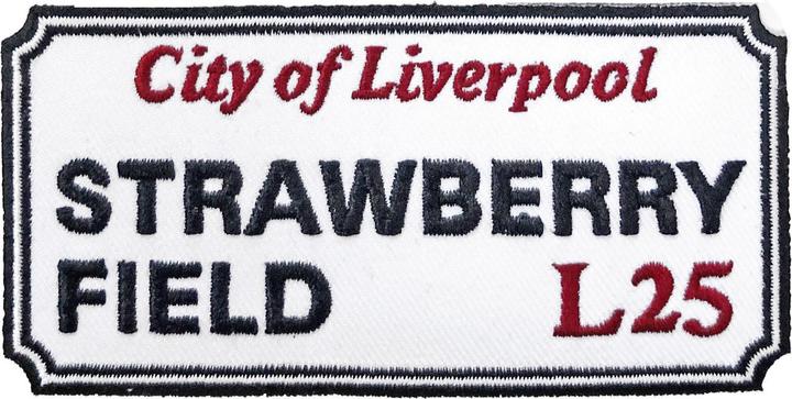 Actual product image Generic Strawberry Field, Liverpool Sign Road Sign Patch