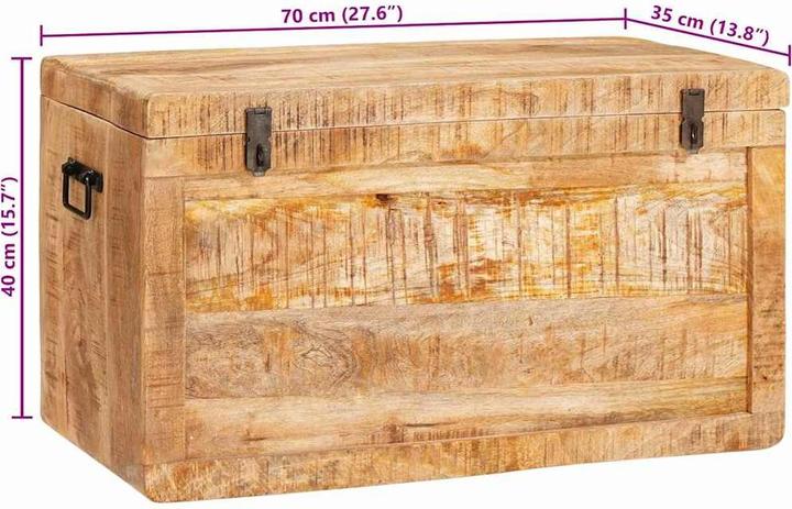 Immagine prodotto VidaXL Scatola portaoggetti (70 x 35 x 40 cm)